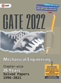 bokomslag Gate 2022 Mechanical Engineering - 26 Years Chapter-Wise Solved Papers (1996-2021)