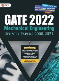 bokomslag Gate 2022 Mechanical Engineering - Solved Papers (2000-2021)