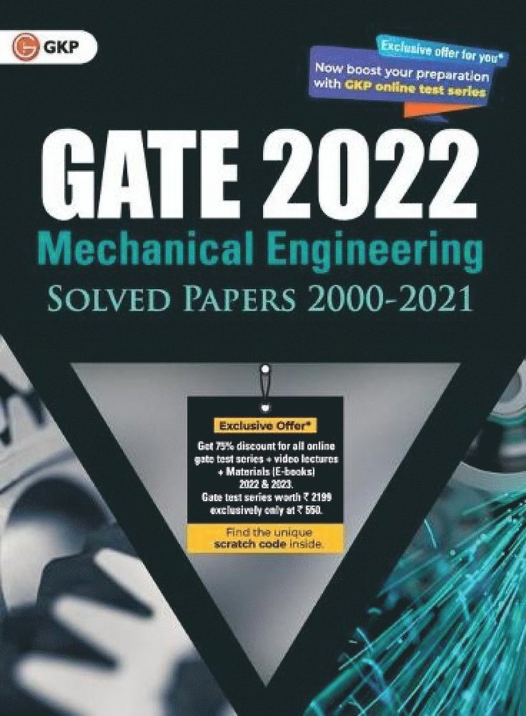 Gate 2022 Mechanical Engineering - Solved Papers (2000-2021)