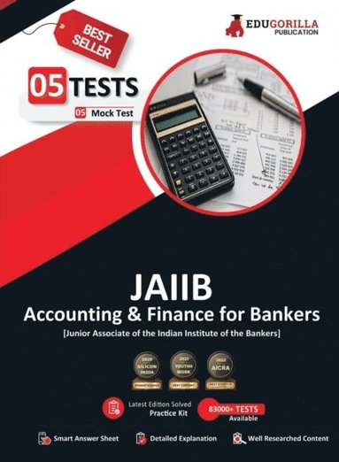 bokomslag Accounting and Finance for Bankers - JAIIB Exam 2023 (Paper 2) - 5 Full Length Mock Tests (Solved Objective Questions) with Free Access to Online Tests