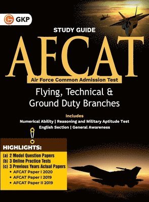 bokomslag AFCAT (Air Force Common Admission Test) 2021