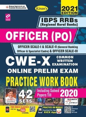 bokomslag IBPS RRBs Officer (PO) Officer Scale-I, II & III CWE-X Prelim PWB-E-2021