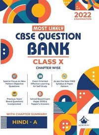 bokomslag Most Likely Question Bank - Hindi (A)