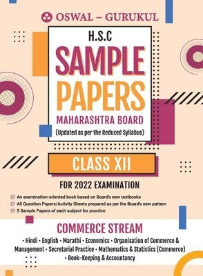 H.S.C. SAMPLE PAPERS (Maharashtra board) for 2022 Examination (Commerce Stream) 1