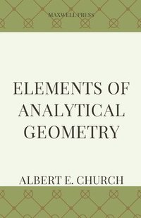 bokomslag Elements of Analytical Geometry