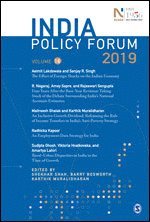 Shekhar Shah, Barry Bosworth, Karthik Muralidharan - India Policy Forum 2019, Häftad