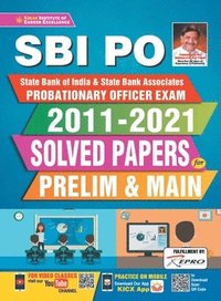 bokomslag SBI PO Solved Paper-E-2011 to 2019 Repair Old 2462&2937