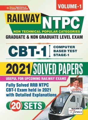 bokomslag RRB NTPC CBT-1 Exam-2021 (E)