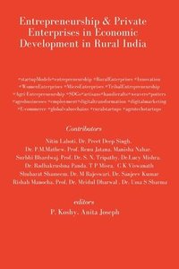 bokomslag Entrepreneurship & Private Enterprises in Economic Development in Rural India