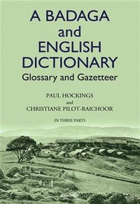 A Badaga and English Dictionary 1