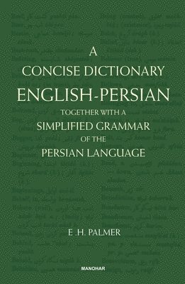 bokomslag Concise Dictionary English-Persian