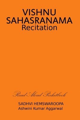 Ashwini Kumar Aggarwal, Sadhvi Hemswaroopa - Vishnu Sahasranama Recitation, Häftad