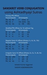 bokomslag Sanskrit Verb conjugation using Ashtadhyayi Sutras