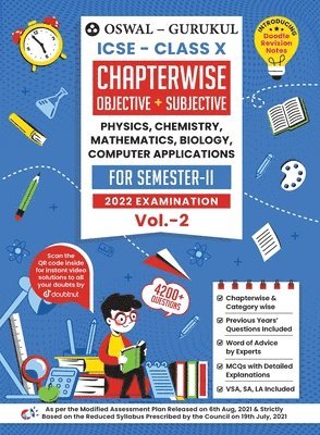 Oswal-Gurukul Chapterwise Objective + Subjective Vol II for Physics, Chemistry, Mathematics, Biology, Computer Applications 1