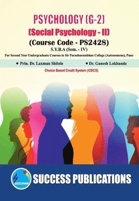 bokomslag Social Psychology - II (G-2)(S.Y.B.A,S.P. College,Sem.-IV)