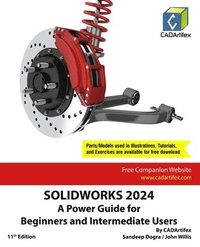 bokomslag Solidworks 2024: A Power Guide for Beginners and Intermediate Users