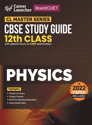 bokomslag Board]CUET 2023 CL Master Series - CBSE Study Guide - Class 12 - Physics