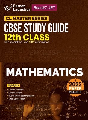 Board plus CUET 2023 CL Master Series - CBSE Study Guide - Class 12 - Mathematics 1