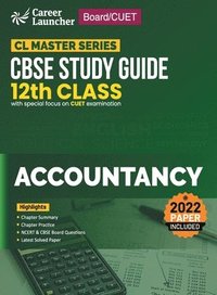 bokomslag Board plus CUET 2023 CL Master Series - CBSE Study Guide - Class 12 - Accountancy