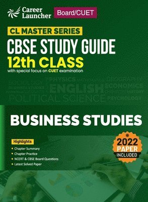 bokomslag Board plus CUET 2023 CL Master Series - CBSE Study Guide - Class 12 - Business Studies