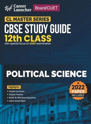 Board plus CUET 2023 CL Master Series - CBSE Study Guide - Class 12 - Political Science 1