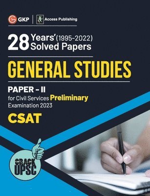 UPSC General Studies Paper II CSAT 28 Years Solved Papers 1995-2022 1