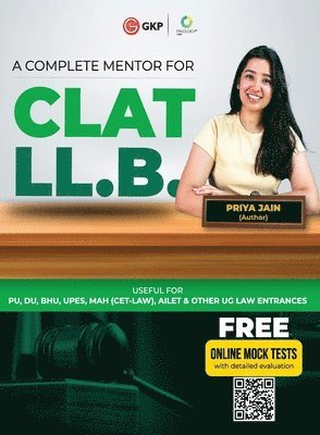 bokomslag CLAT LLB 2024 Guide by Gautam Puri & Priya Jain