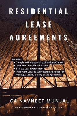 bokomslag Residential Lease Agreements