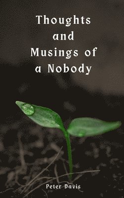 Thoughts and Musings of a Nobody 1