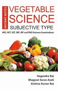bokomslag Instant Notes Vegetable Science