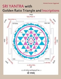 bokomslag Sri Yantra with Golden Ratio Triangle and Inscriptions