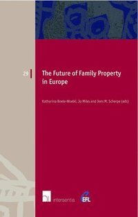 bokomslag The Future of Family Property in Europe