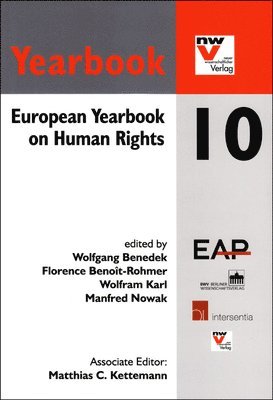 bokomslag European Yearbook on Human Rights 10