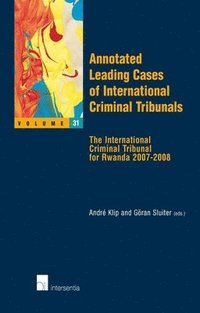 bokomslag Annotated Leading Cases of International Criminal Tribunals