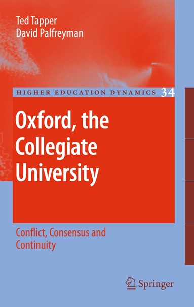 Ted Tapper, David Palfreyman - Oxford, the Collegiate University, Inbunden