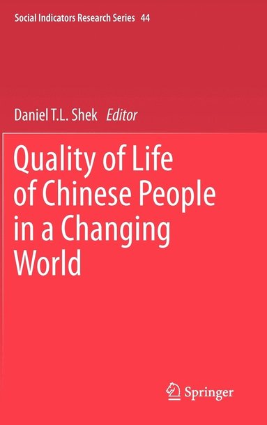 bokomslag Quality of Life of Chinese People in a Changing World