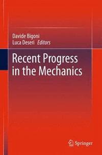 bokomslag Recent Progress in the Mechanics of Defects
