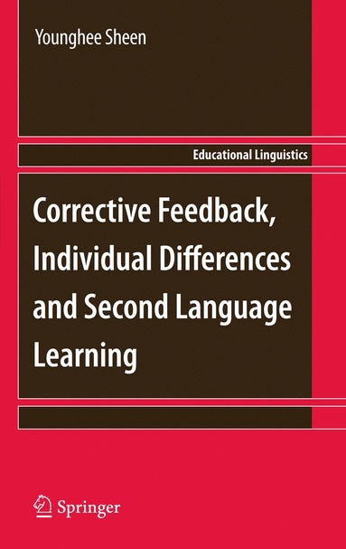 bokomslag Corrective Feedback, Individual Differences and Second Language Learning