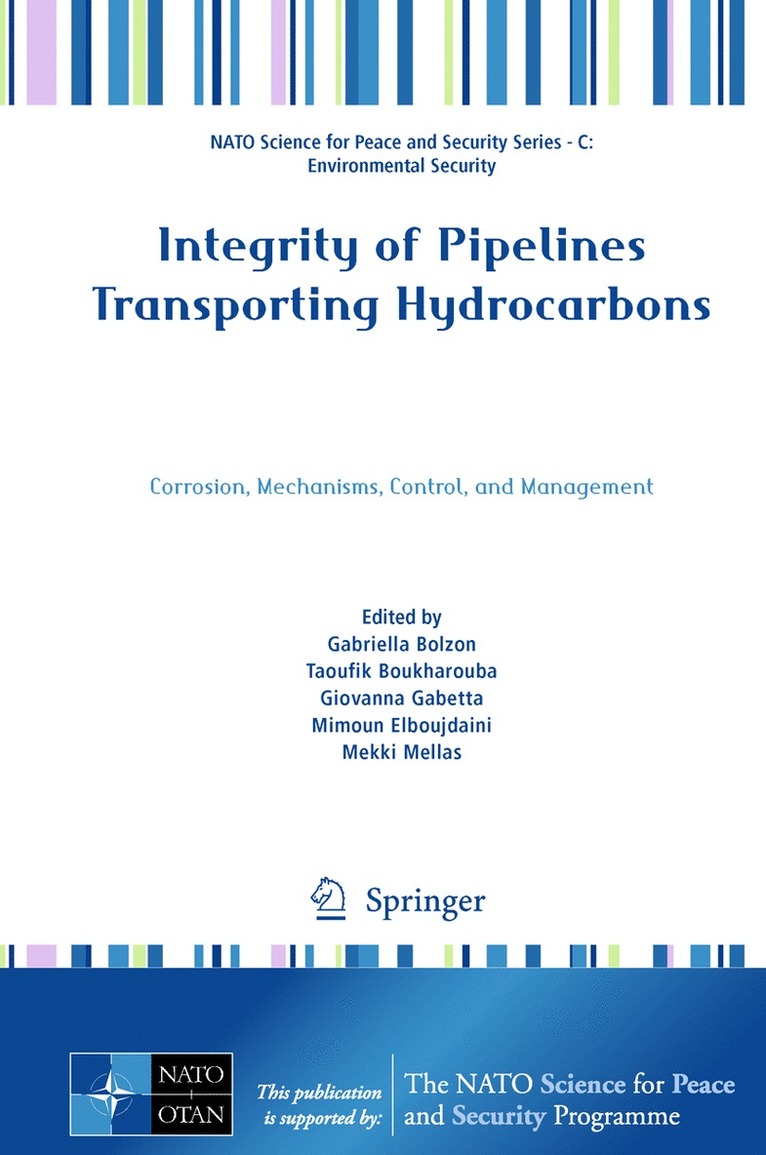 Gabriella Bolzon, Taoufik Boukharouba, Giovanna Gabetta, Mimoun Elboujdaini, Mekki Mellas - Integrity of Pipelines Transporting Hydrocarbons, Inbunden