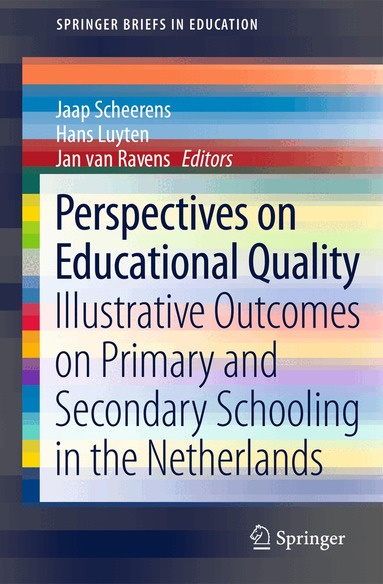 Jaap Scheerens, Hans Luyten, Jan van Ravens - Perspectives on Educational Quality, Häftad