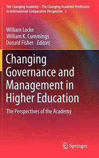 bokomslag Changing Governance and Management in Higher Education