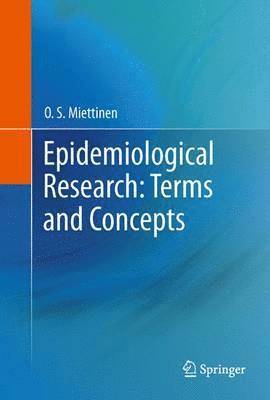 bokomslag Epidemiological Research: Terms and Concepts