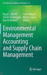 bokomslag Environmental Management Accounting and Supply Chain Management