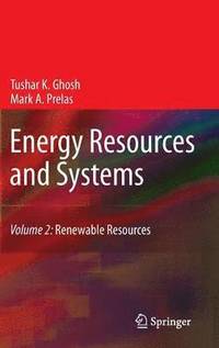 bokomslag Energy Resources and Systems