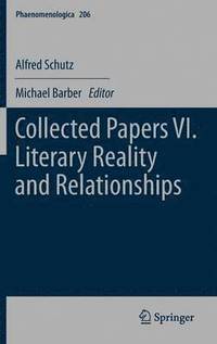 bokomslag Collected Papers VI. Literary Reality and Relationships