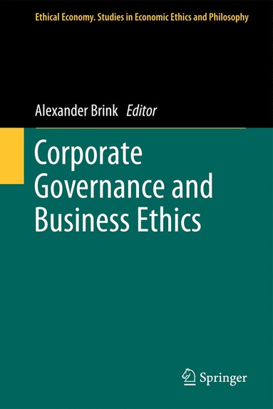 bokomslag Corporate Governance and Business Ethics