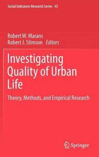 bokomslag Investigating Quality of Urban Life