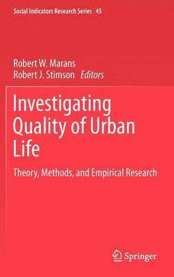 bokomslag Investigating Quality of Urban Life