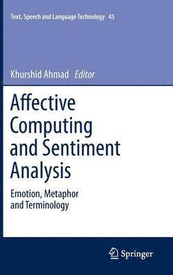 bokomslag Affective Computing and Sentiment Analysis