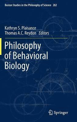 Philosophy of Behavioral Biology 1